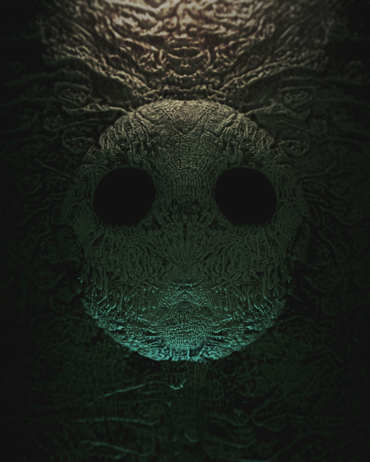 Beksiński mask