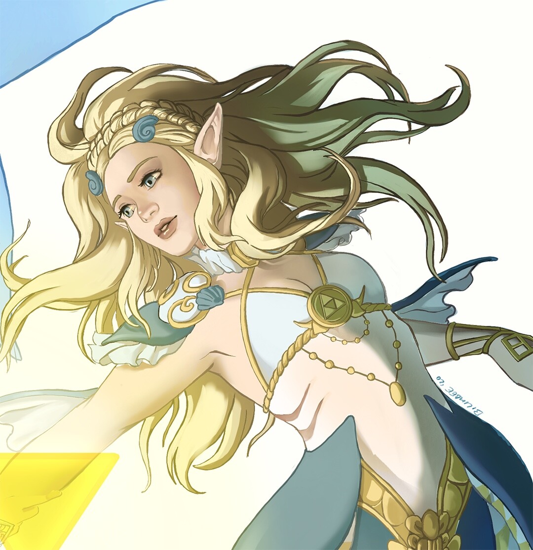 Zelda close up