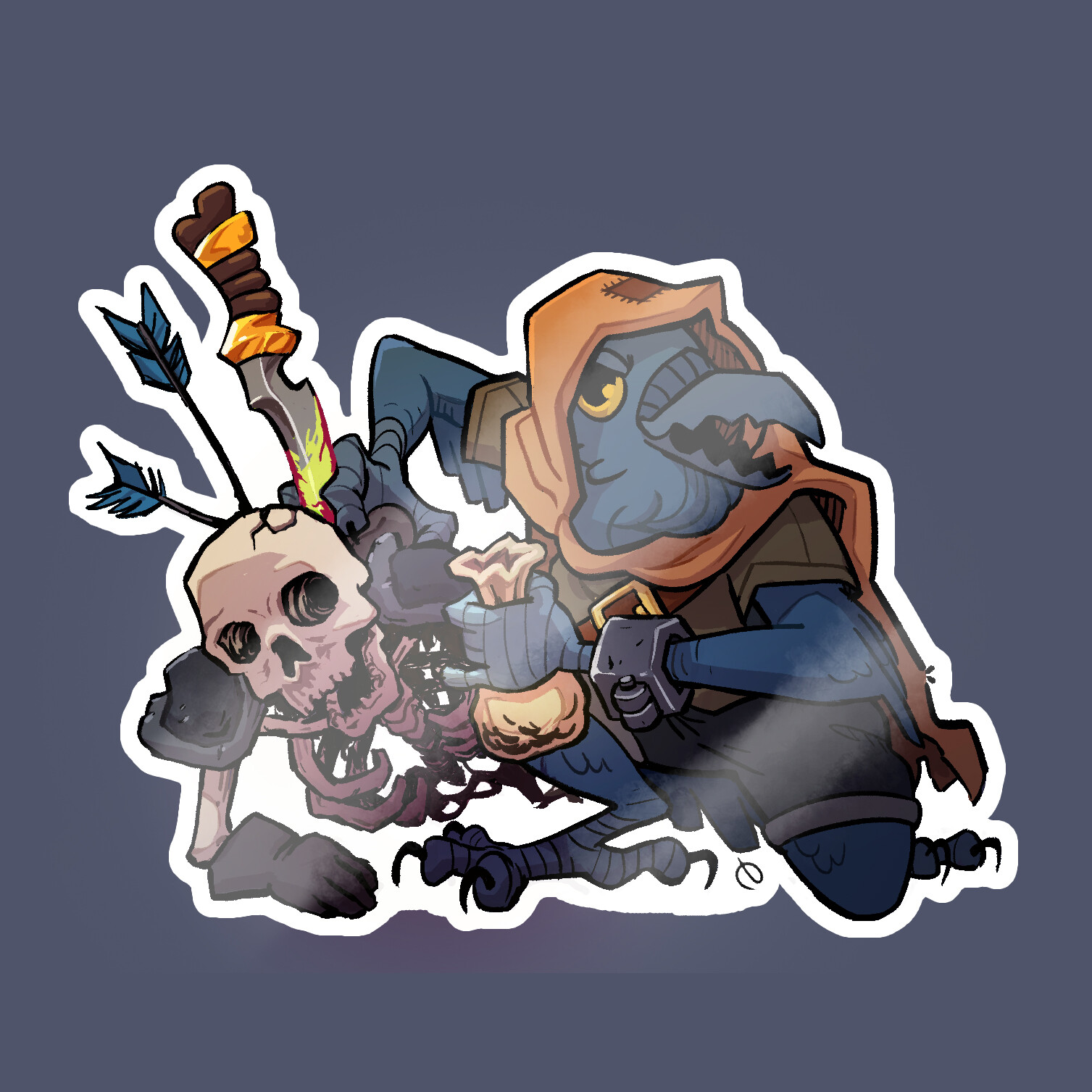 Sticker mockup