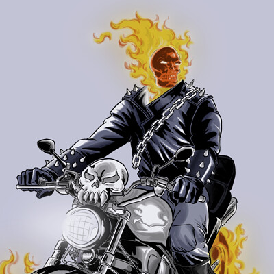 ArtStation - Ghost Rider
