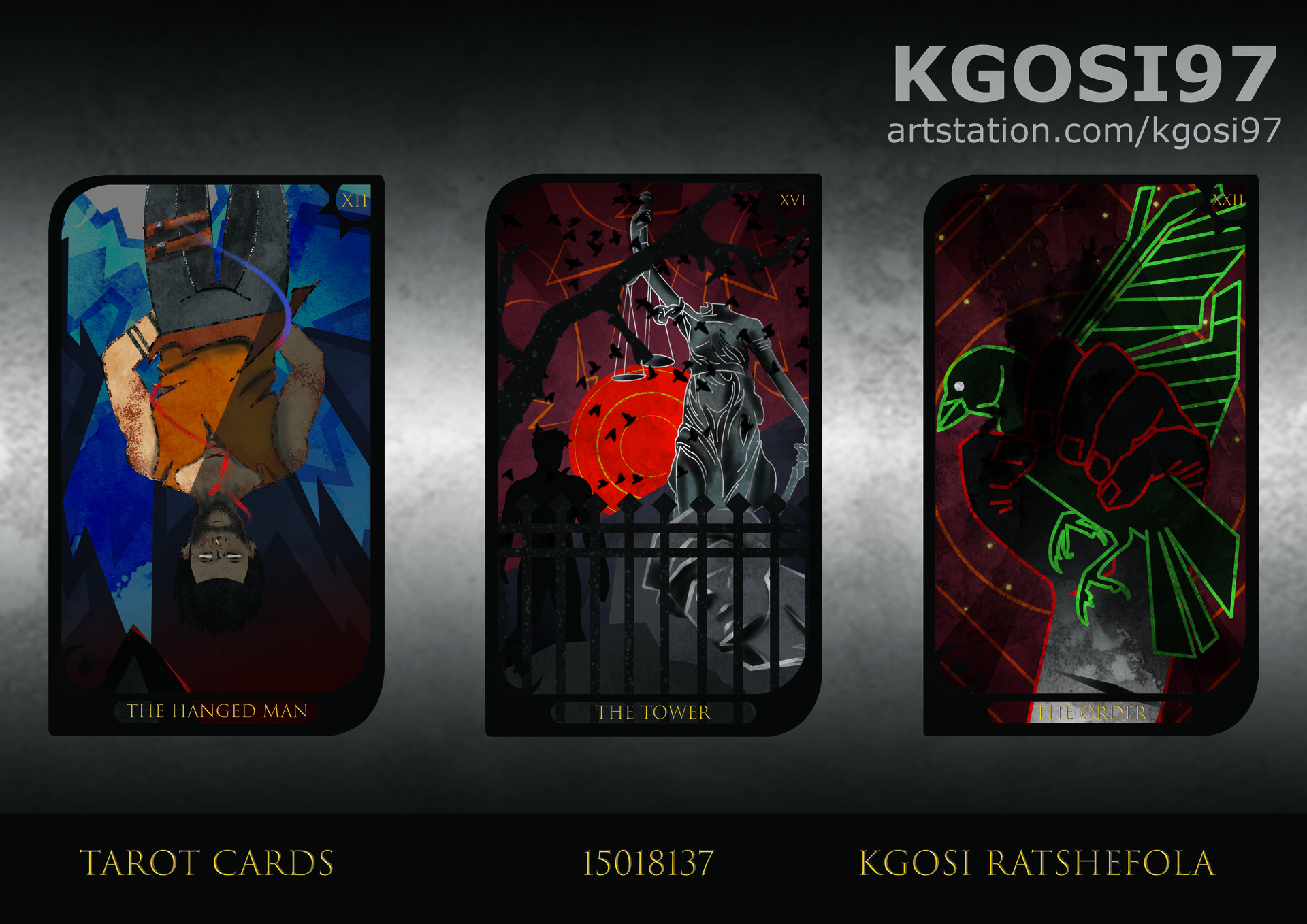 ArtStation Tarot Cards