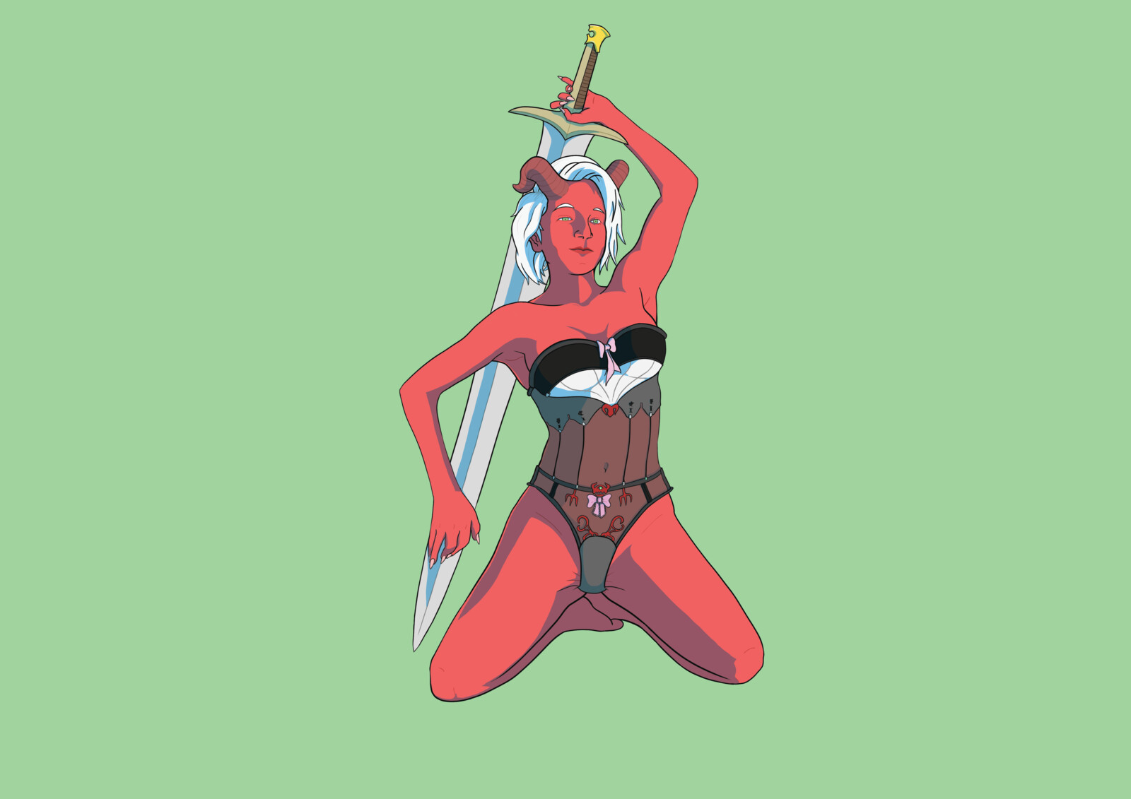 June without Background