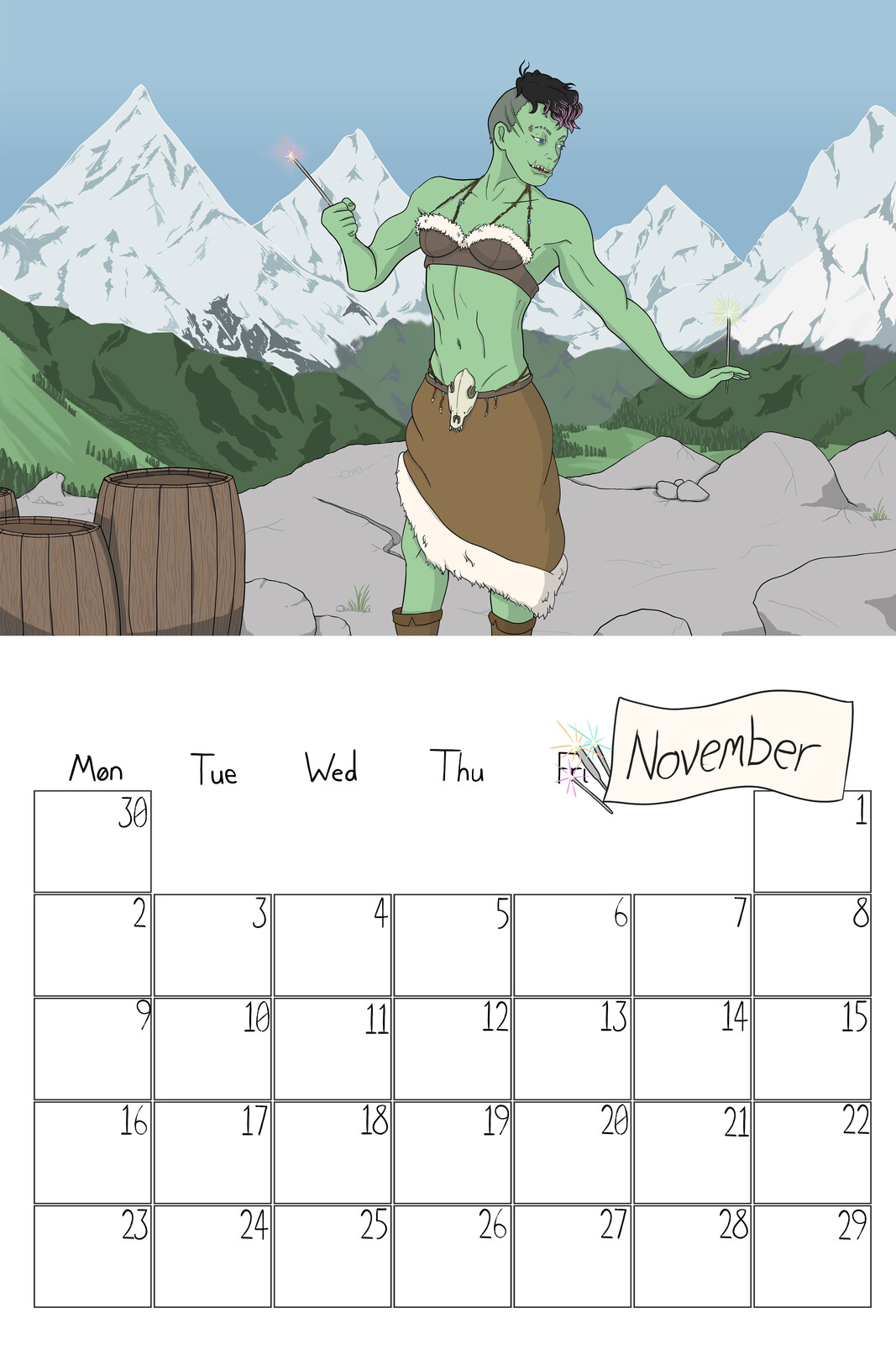 Honour's Project - November
