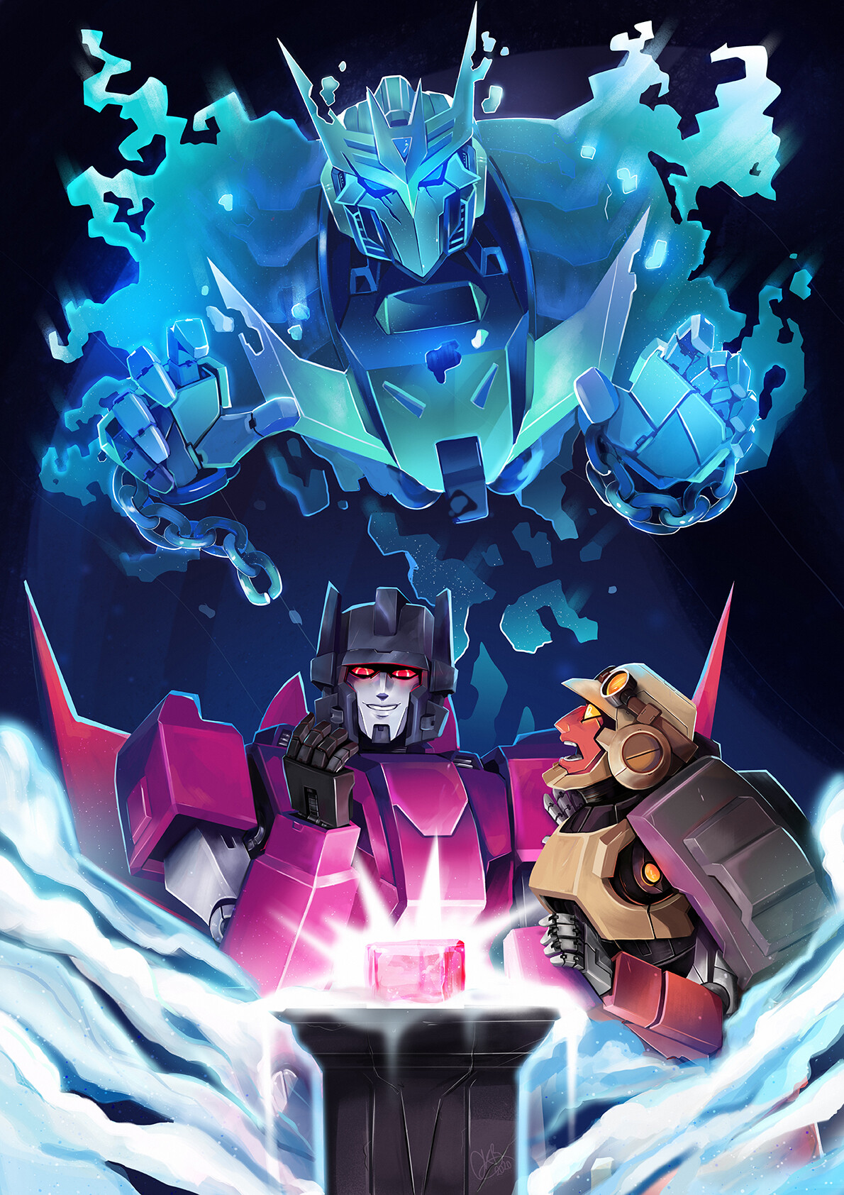 ArtStation Raiders of the lost Energon cube