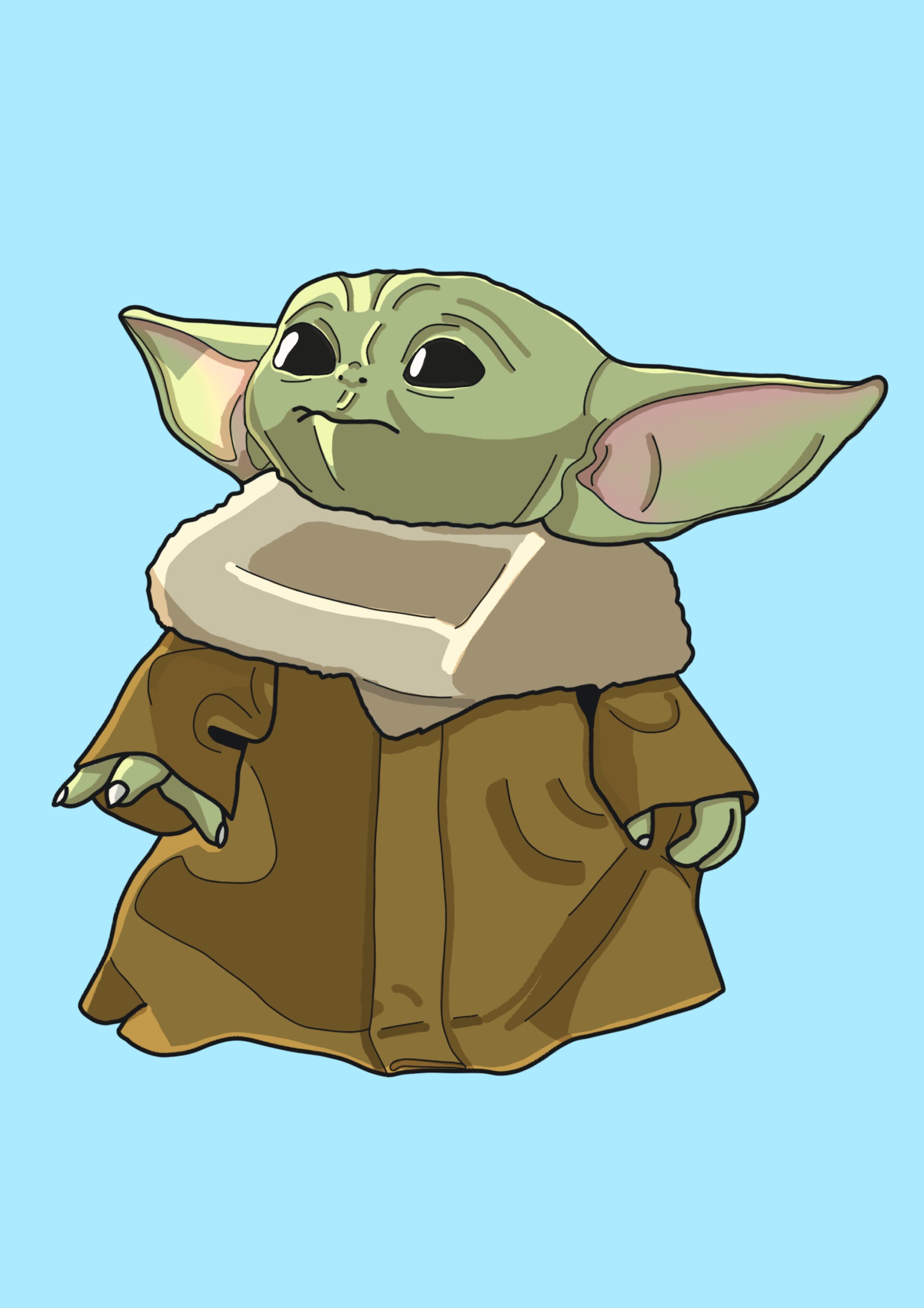 Artstation Baby Yoda Vlad Stroe Artstation Baby Yoda Vlad Stroe