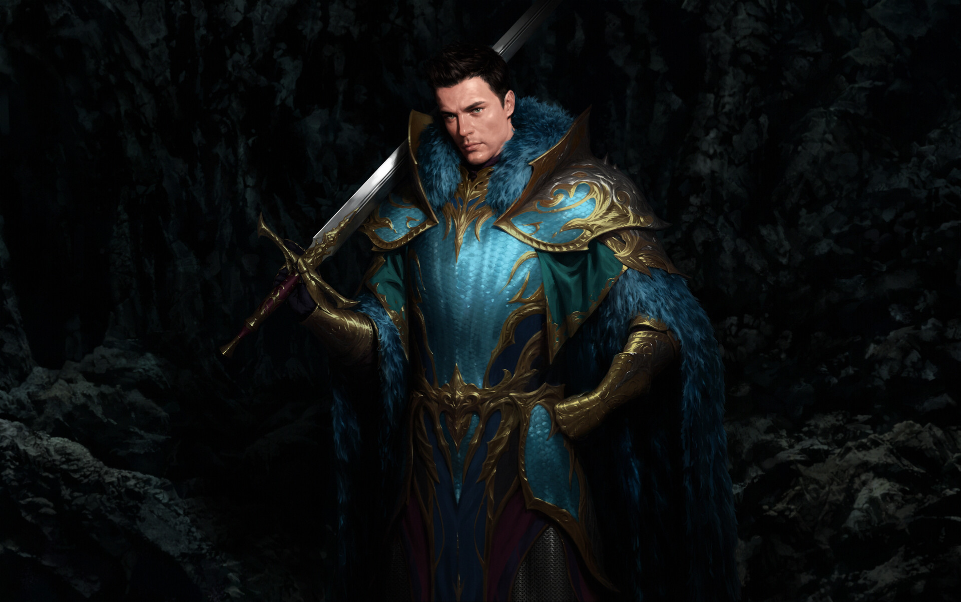 Armour blue shop
