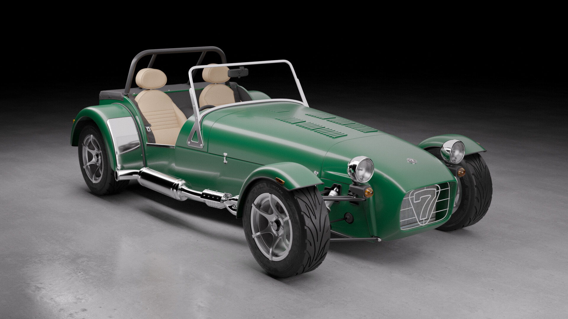 Bogdan Stan Caterham Studio Renders