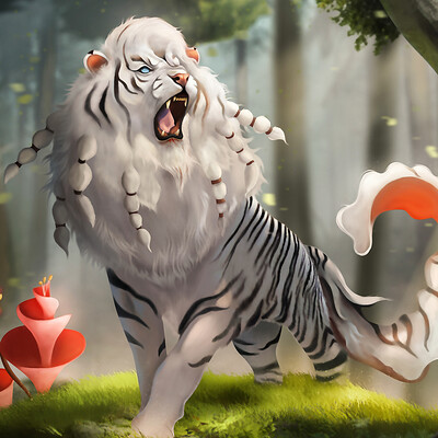 Hosney Qanadelo - lion aslan- narnia