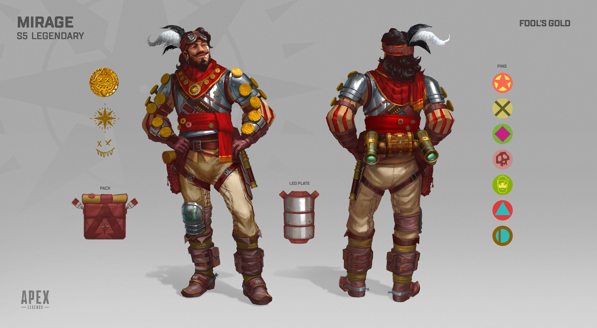 Brandon Pirruccello Apex Legends Mirage Fool S Gold Skin Brandon Pirruccello Apex Legends Mirage Fool S Gold Skin
