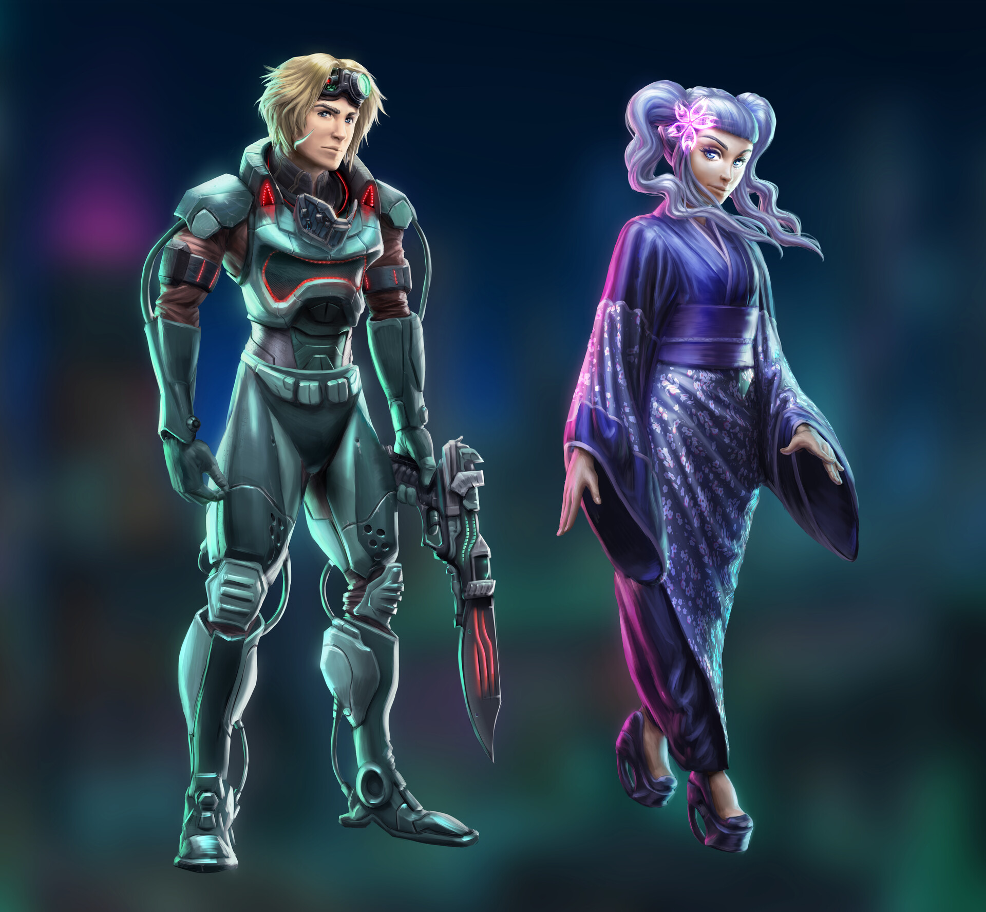 Oskar Johannes Grents - Neo Tokyo 12348