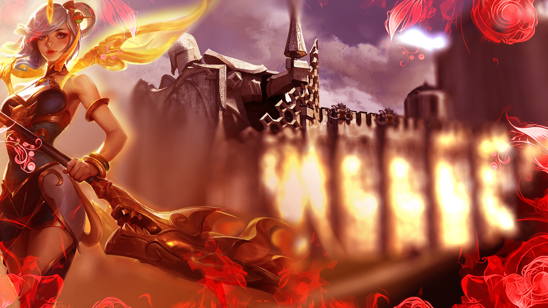 artstation lux demacia with hint of