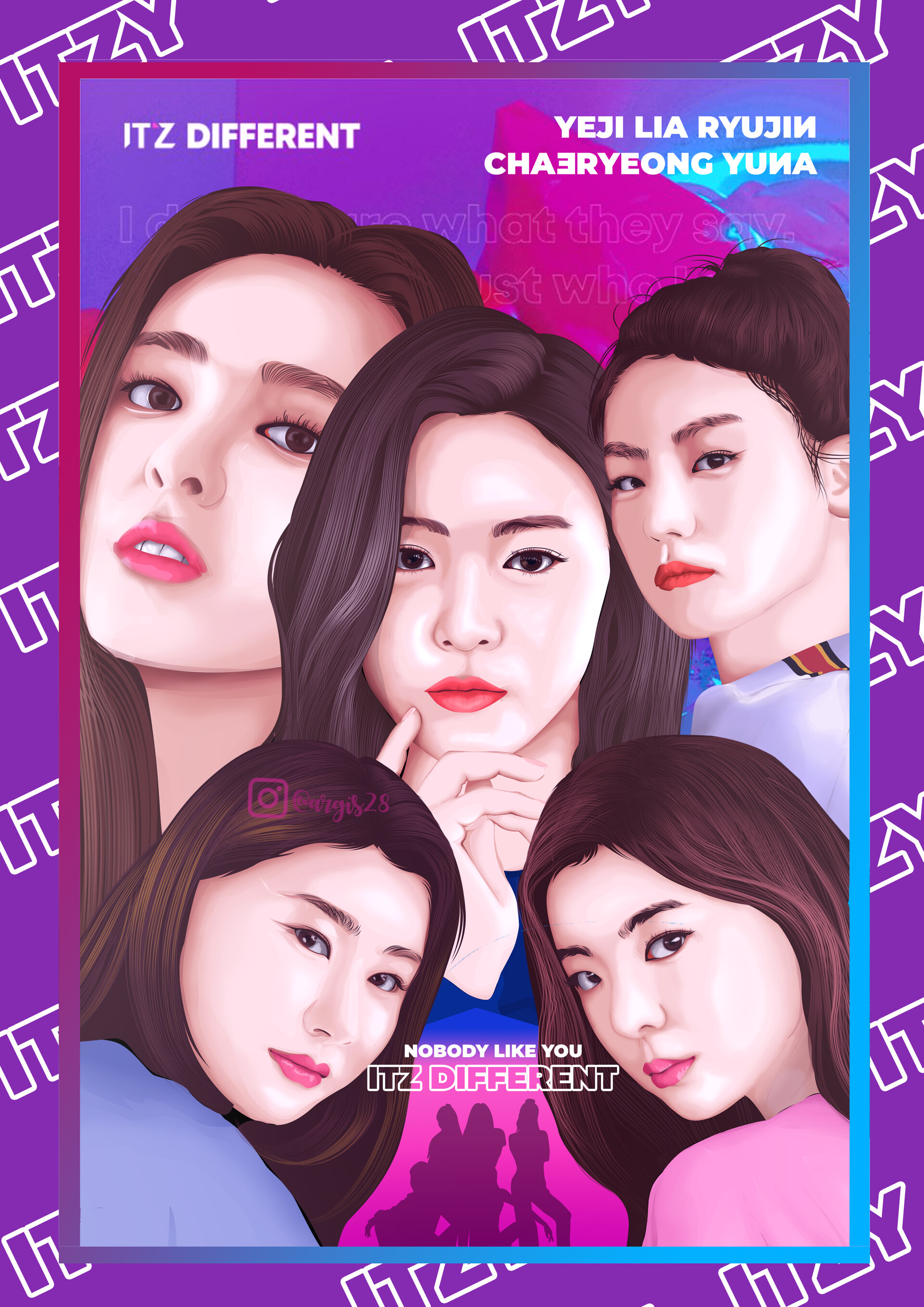 Artstation Itzy Wallpaper Arts Giz