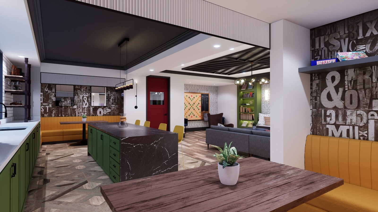 Club Room - Kitchen