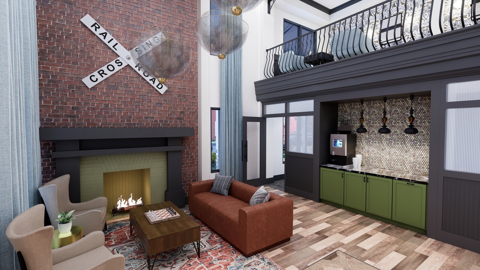 Leasing - Fireplace