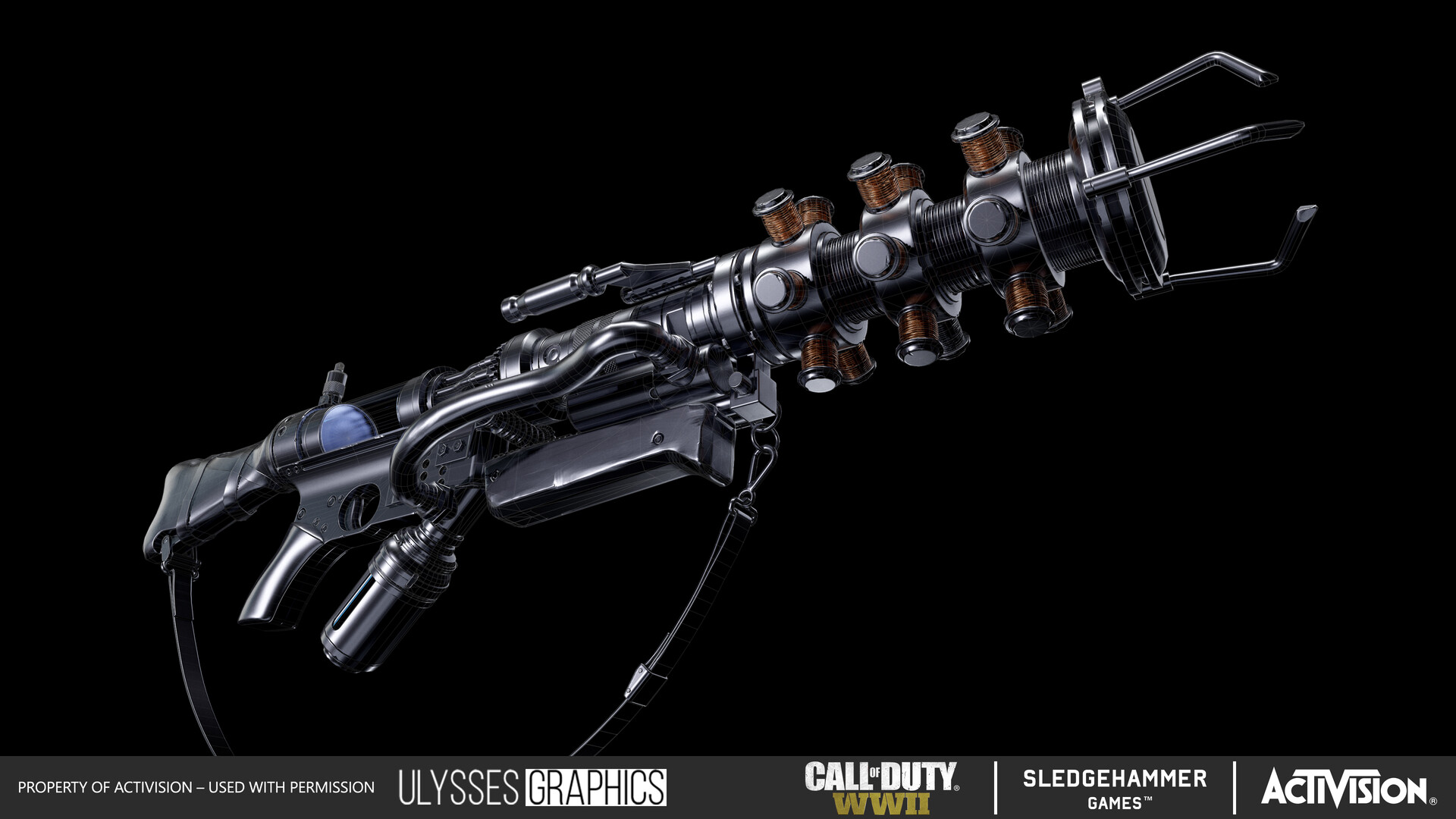 3D file Call Of Duty WW2 Zombies Tesla Rifle 🤙・3D printer model to download ・Cults