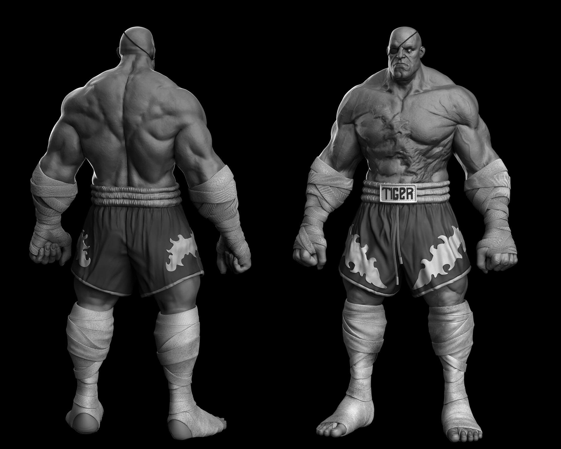 Sagat figure sale