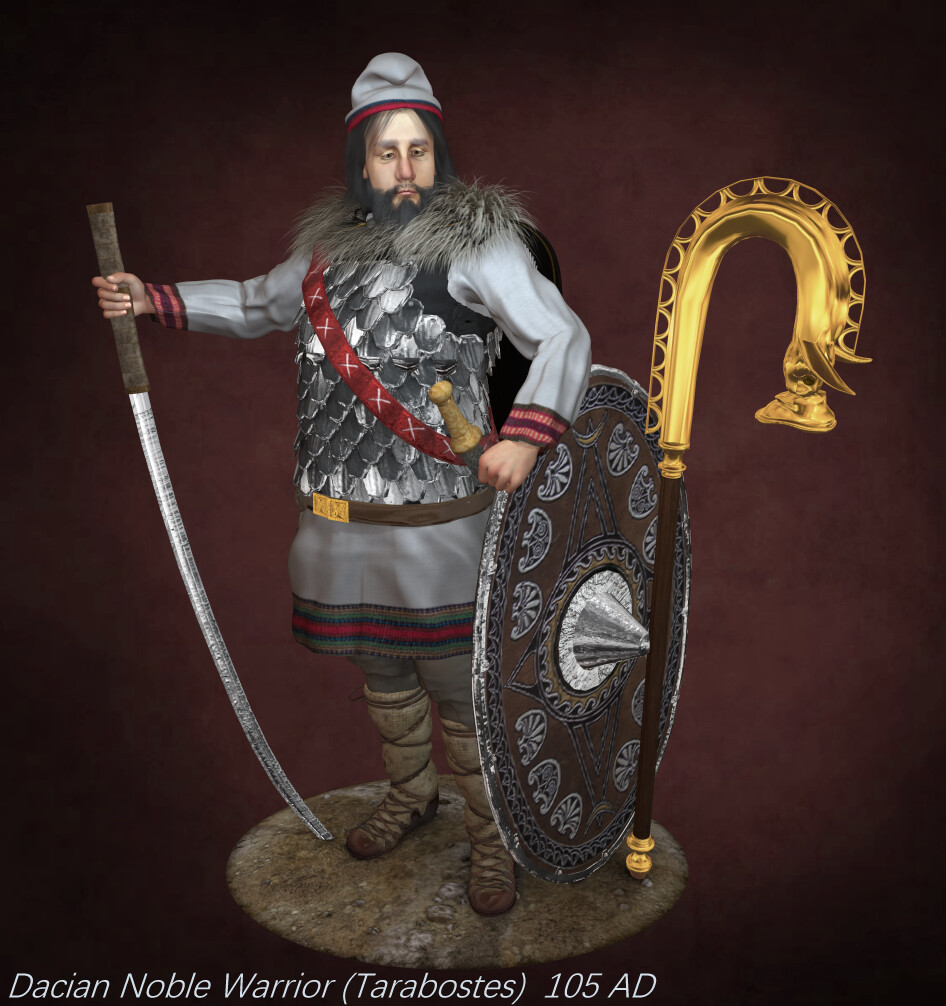 pic Dacian Warrior dacian noble warrior michael weinert