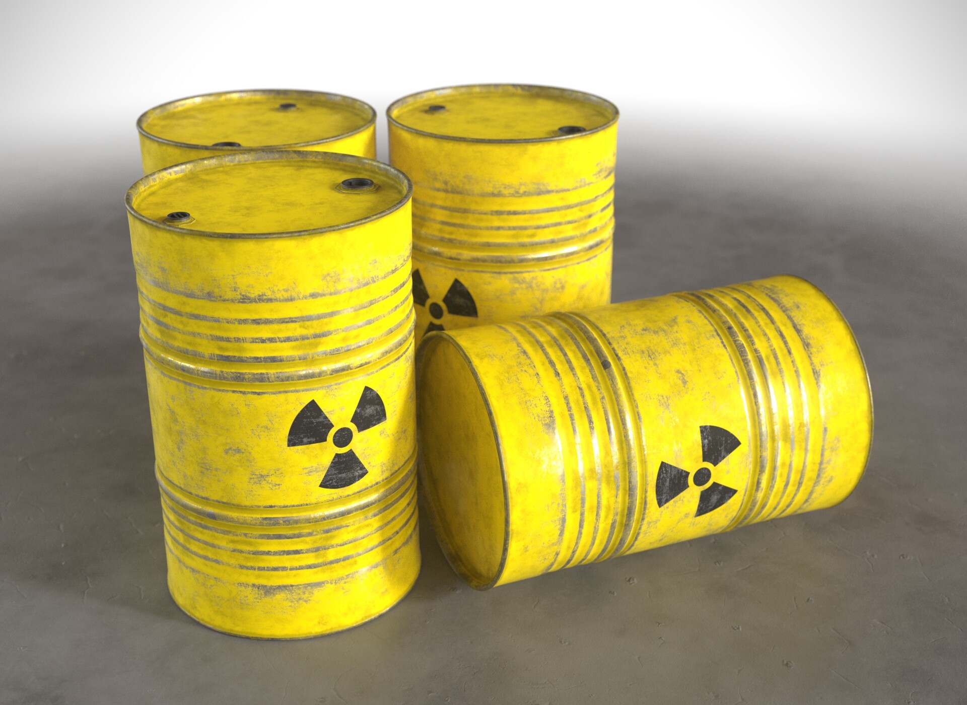 René Frassek Radioactive Waste Drum