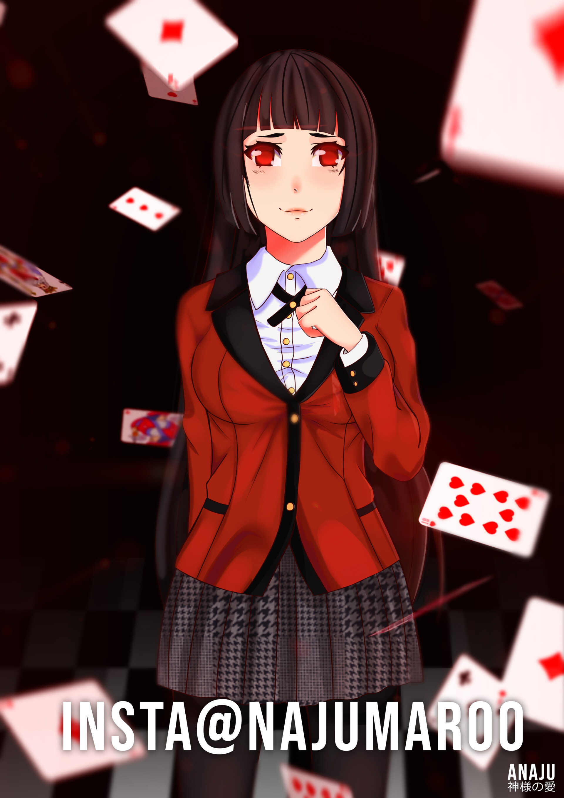 Artstation Yumeko Wants To Gamble Naju C
