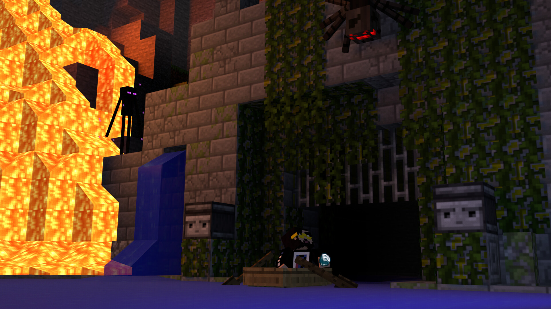 Artstation Minecraft Animations