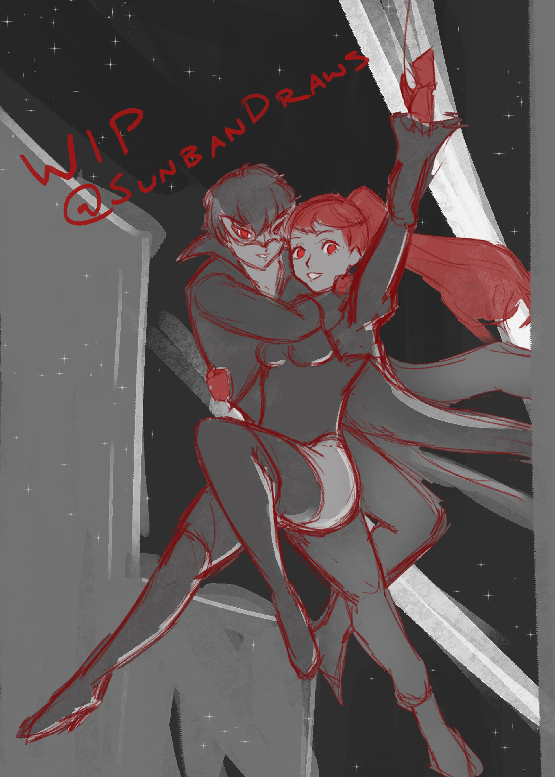 Artstation Persona 5 Royal Kasumi And Joker Enter The Scene Sunny Kim Artstation Persona 5 Royal Kasumi And Joker Enter The Scene Sunny Kim