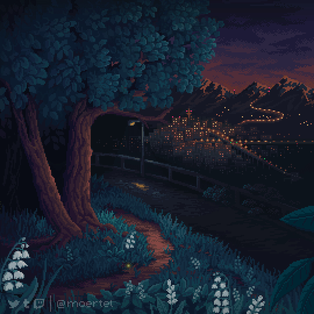 Artstation A Night In The Woods 2020 Stefanie Grunwald
