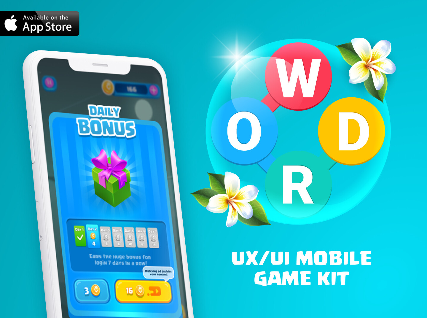 ArtStation Crossword puzzle mobile game