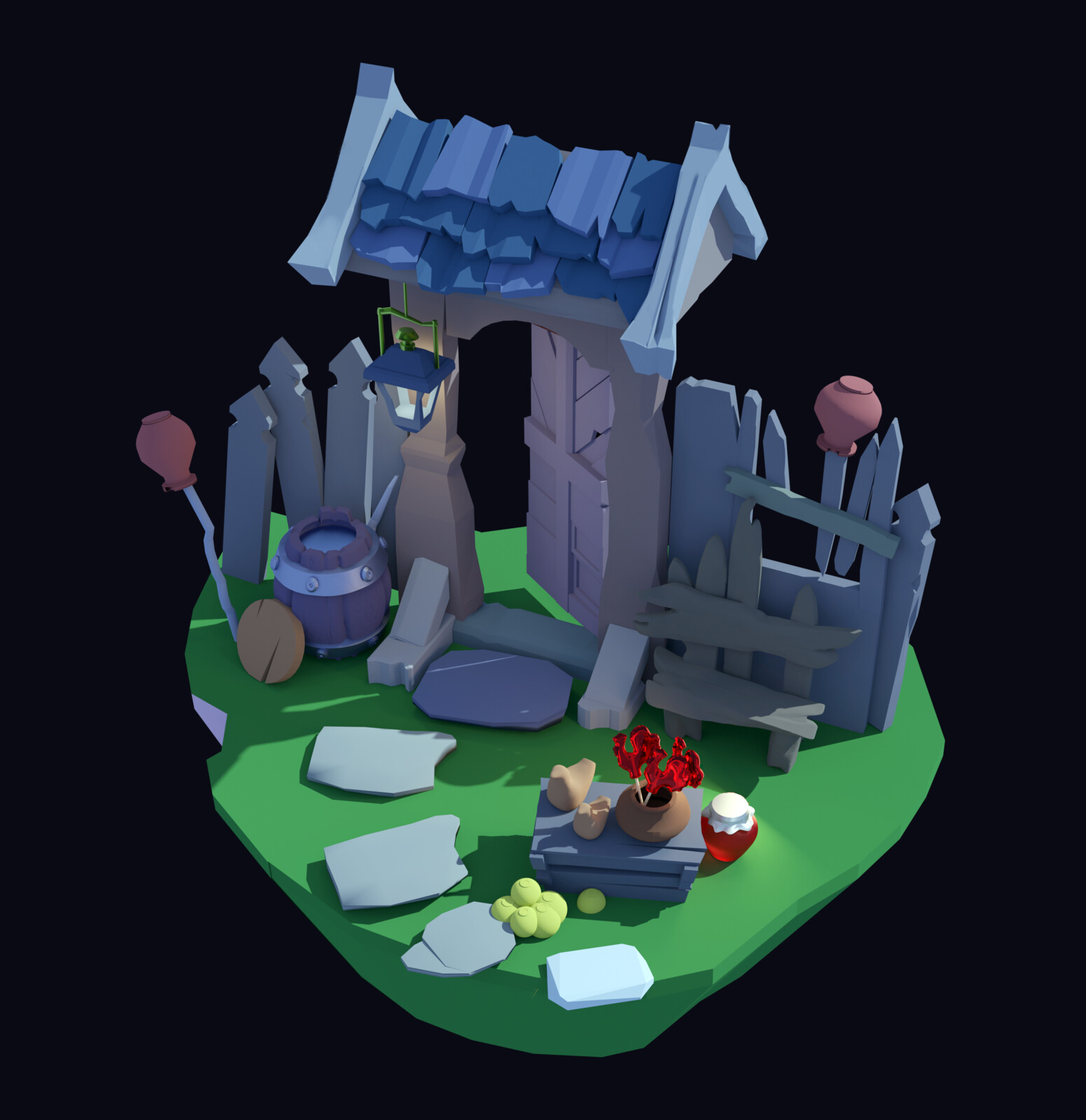 quick  color render