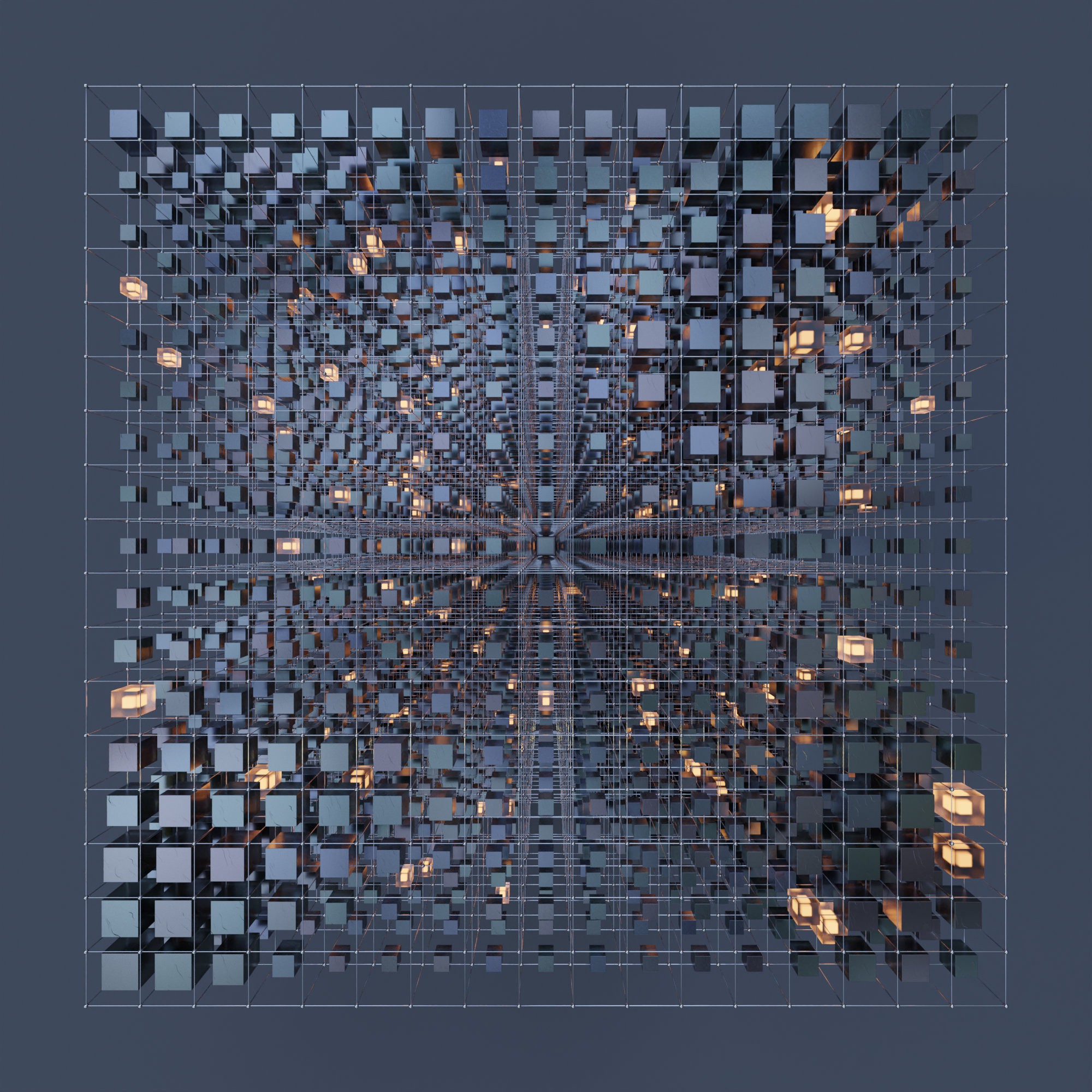 Cube Grid 527