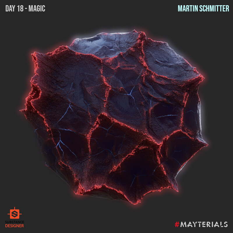 Mayterials - Day 18 - Magic (Magic Stone/Crystal)