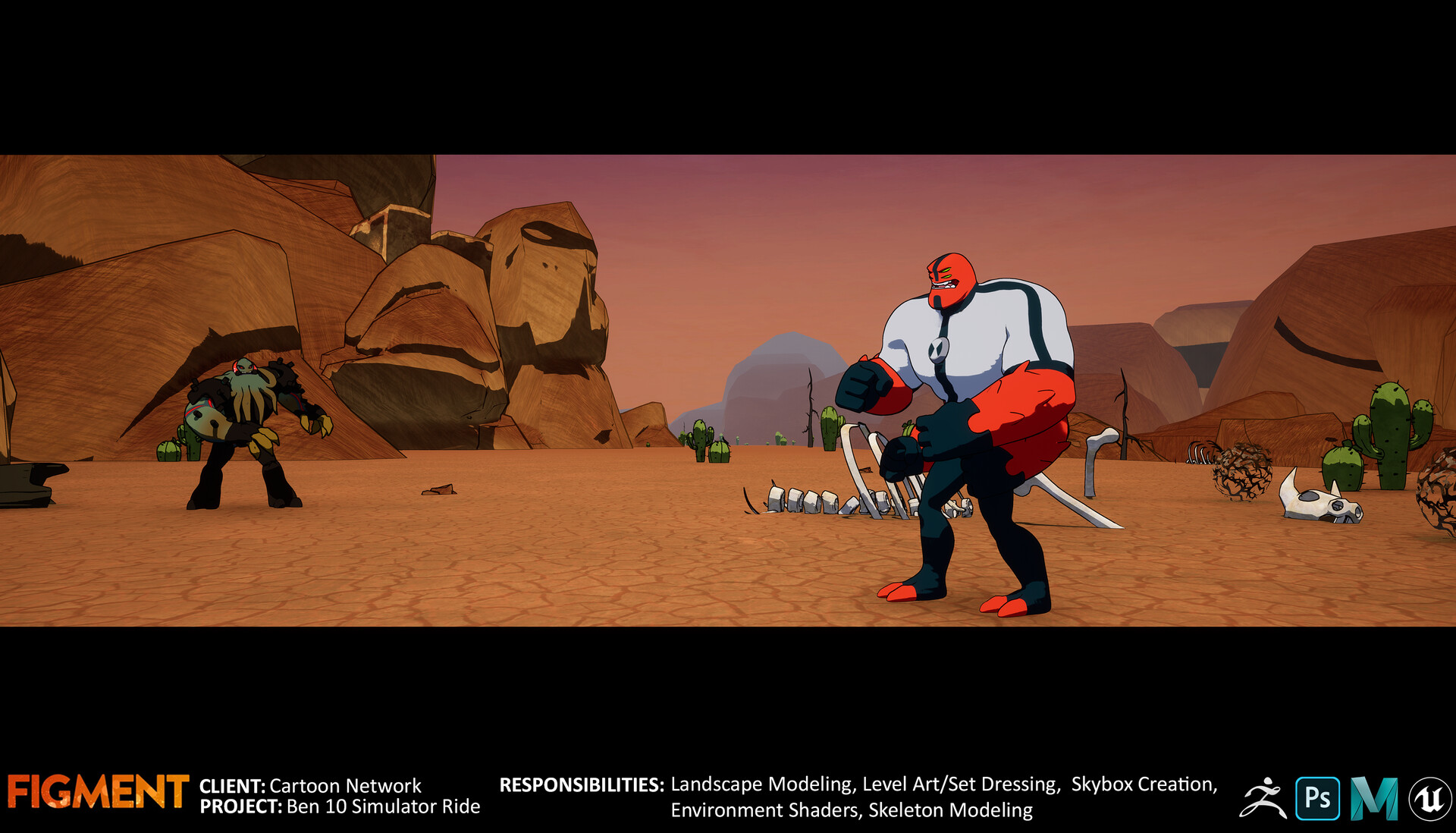 Artstation Ben 10 Simulator Ride William Stocks