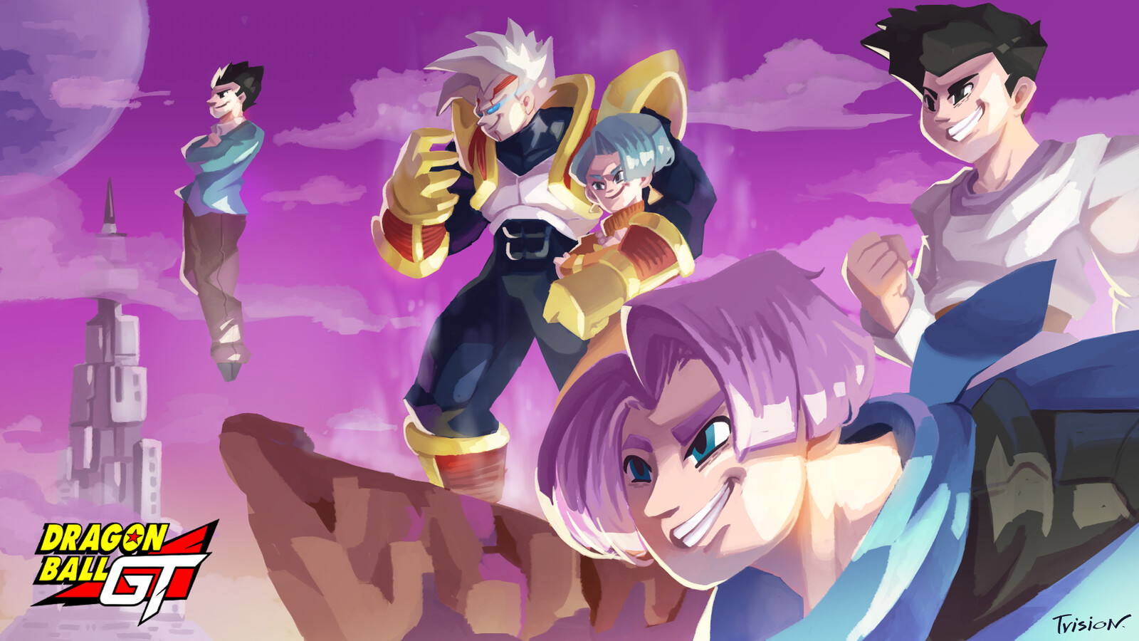 Artstation Despair Dragonball Gt Fanart Tv Tvision