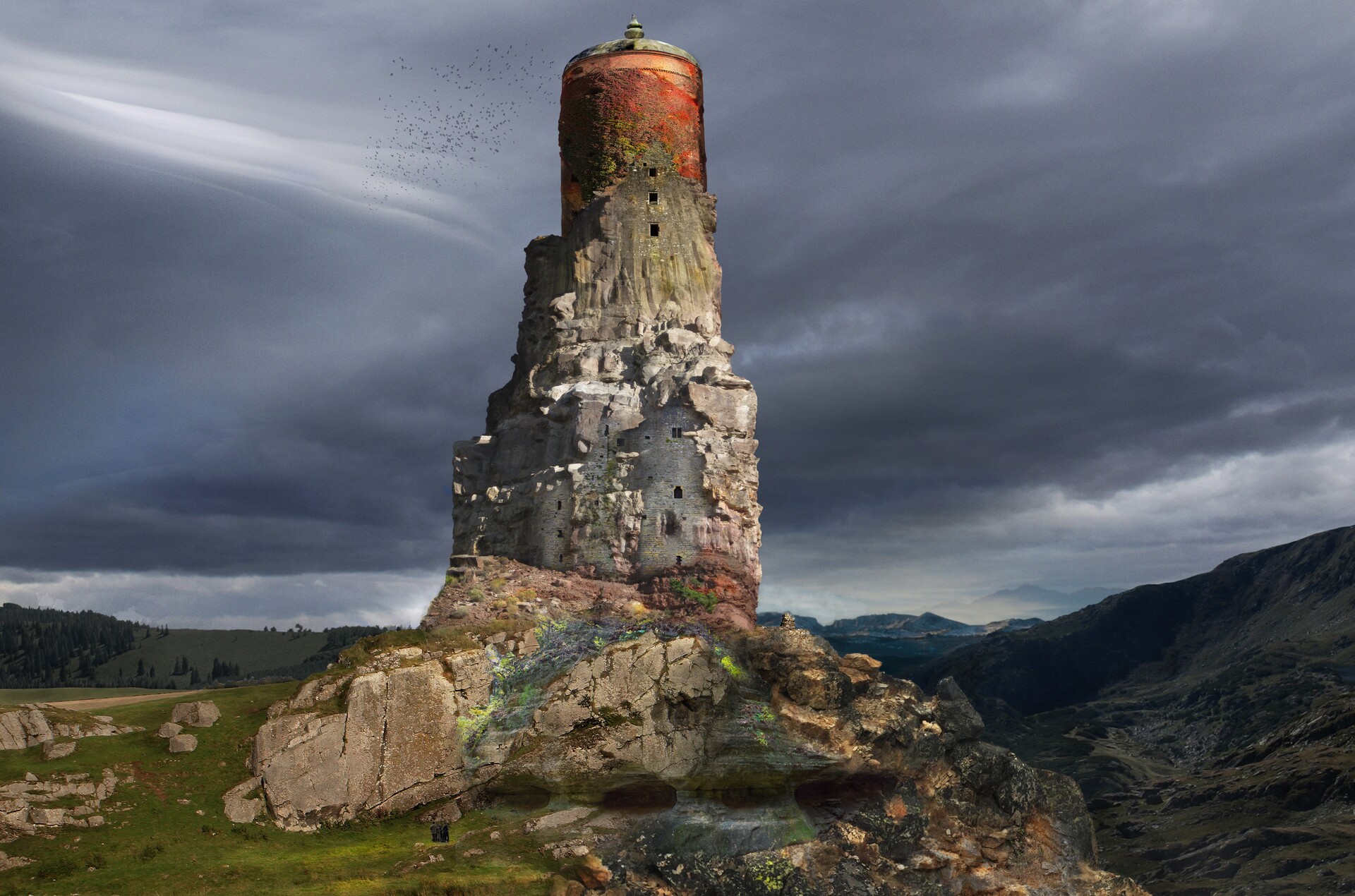 Башни пал. Башня Мань. Цуликана башня. Башня из камней. Современные башни из камня.