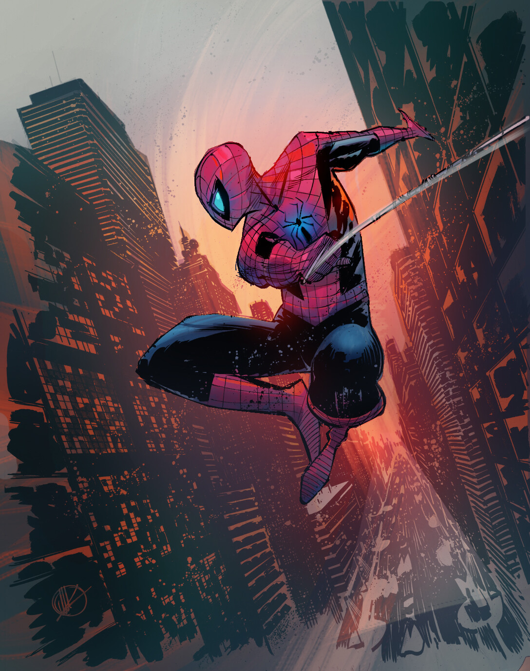 ArtStation - The amazing spider man colours