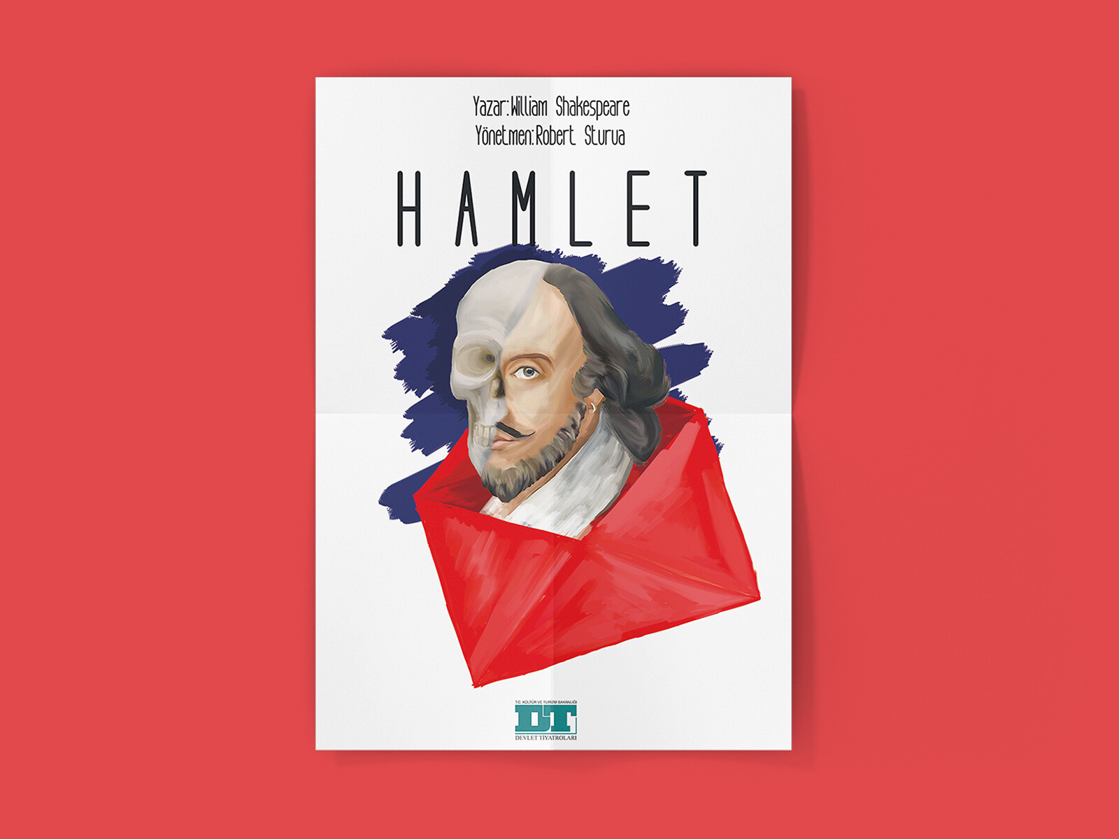 artstation hamlet afis tasarimi
