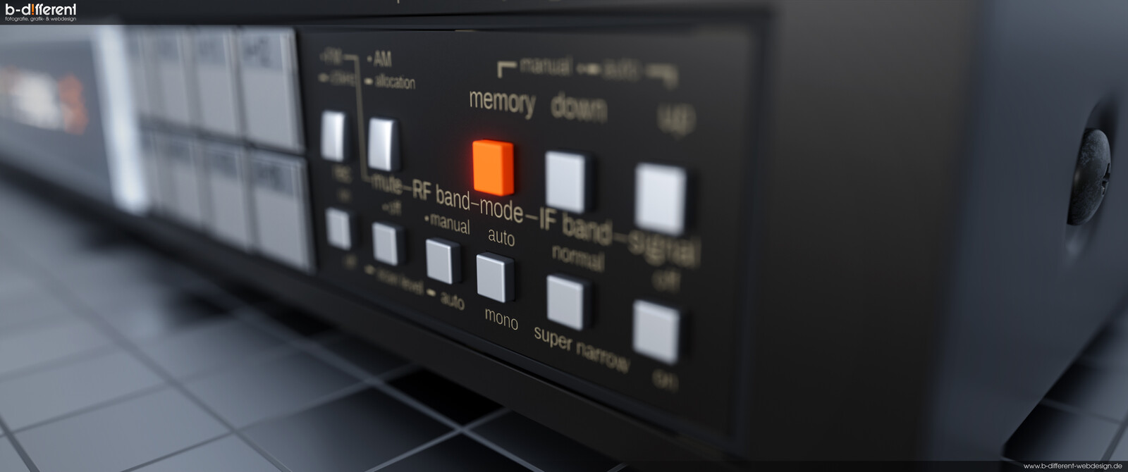 Technics Quartz Synthesizer FM/AM Stereo Tuner ST-S707 (WIP) | details