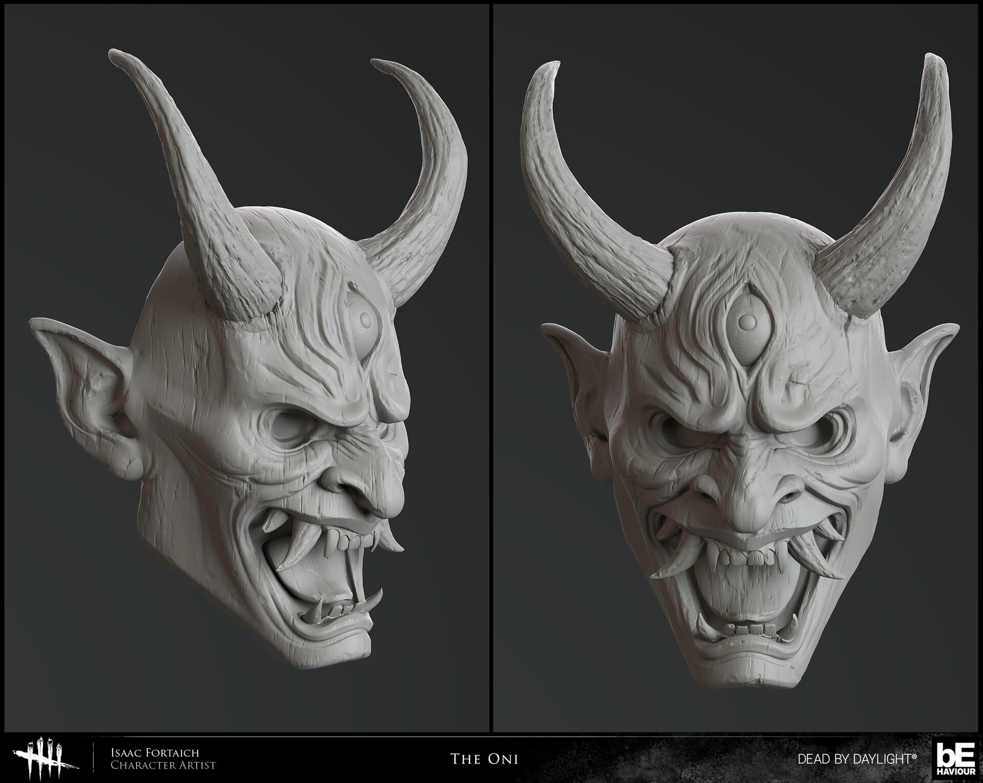 Artstation The Oni Mask Weapons Isaac Fortaich Artstation The Oni Mask Weapons Isaac Fortaich