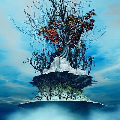 Underworld Dreams, Digital Arts by Angel Estevez
