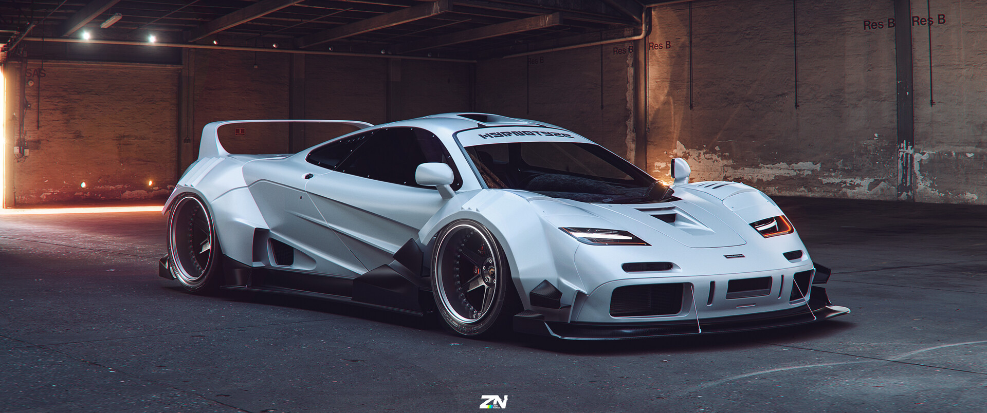 ArtStation Mclaren F1 custom widebody