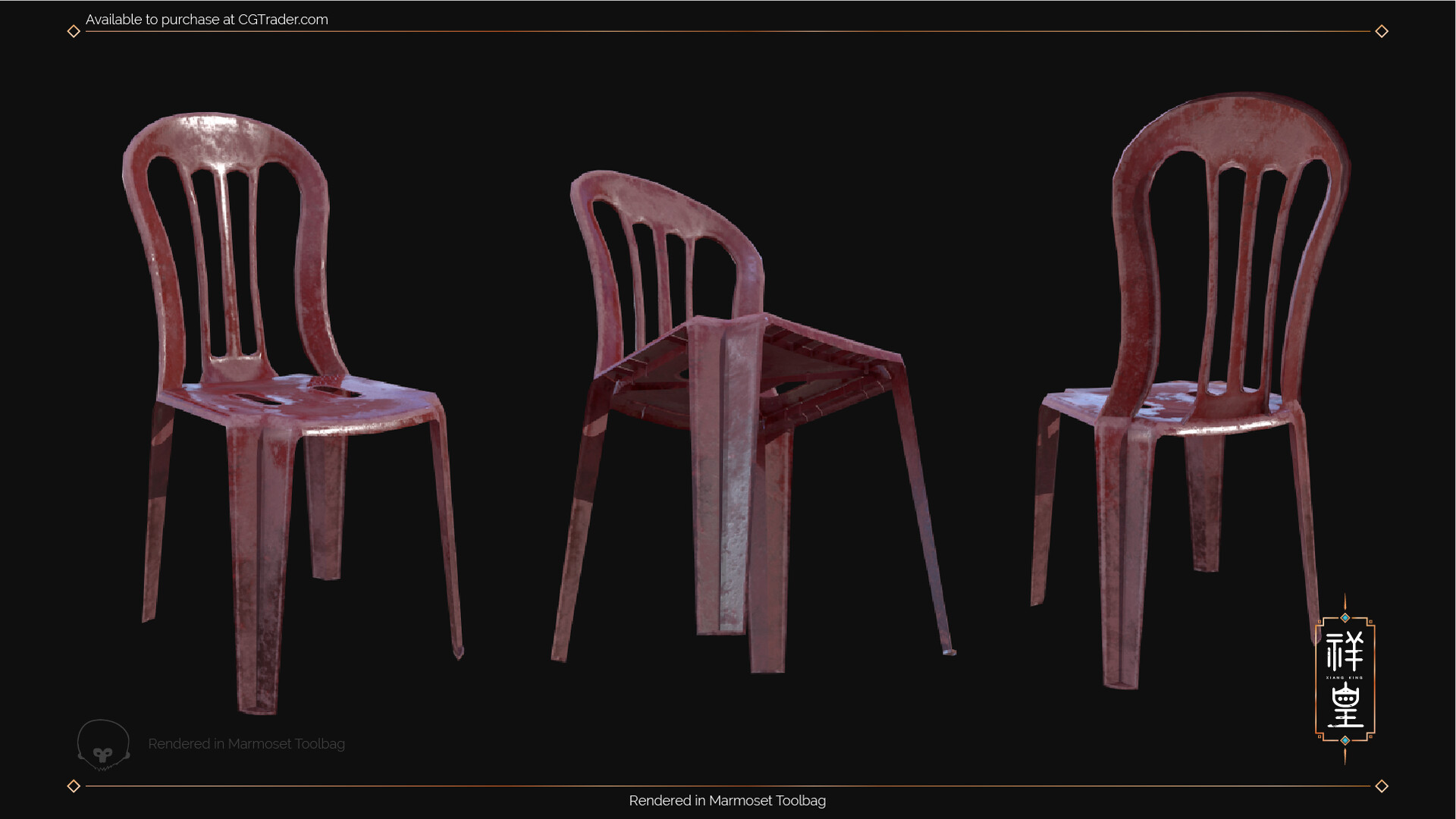 Old discount plastic chair