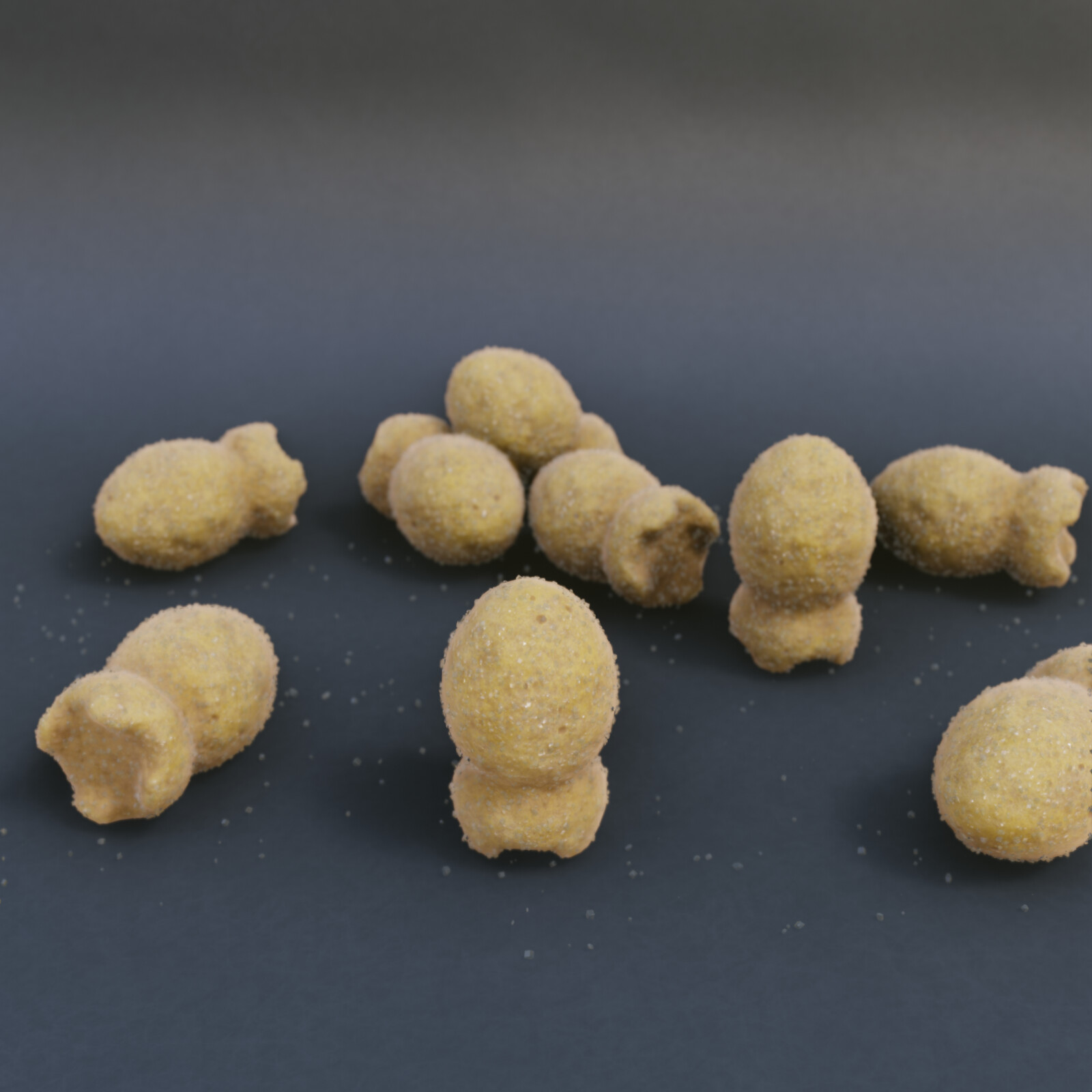 a up-close shot at them Sugar bombs!
i imagined them being a cinnamon sugar type of cereal. 11/19/19