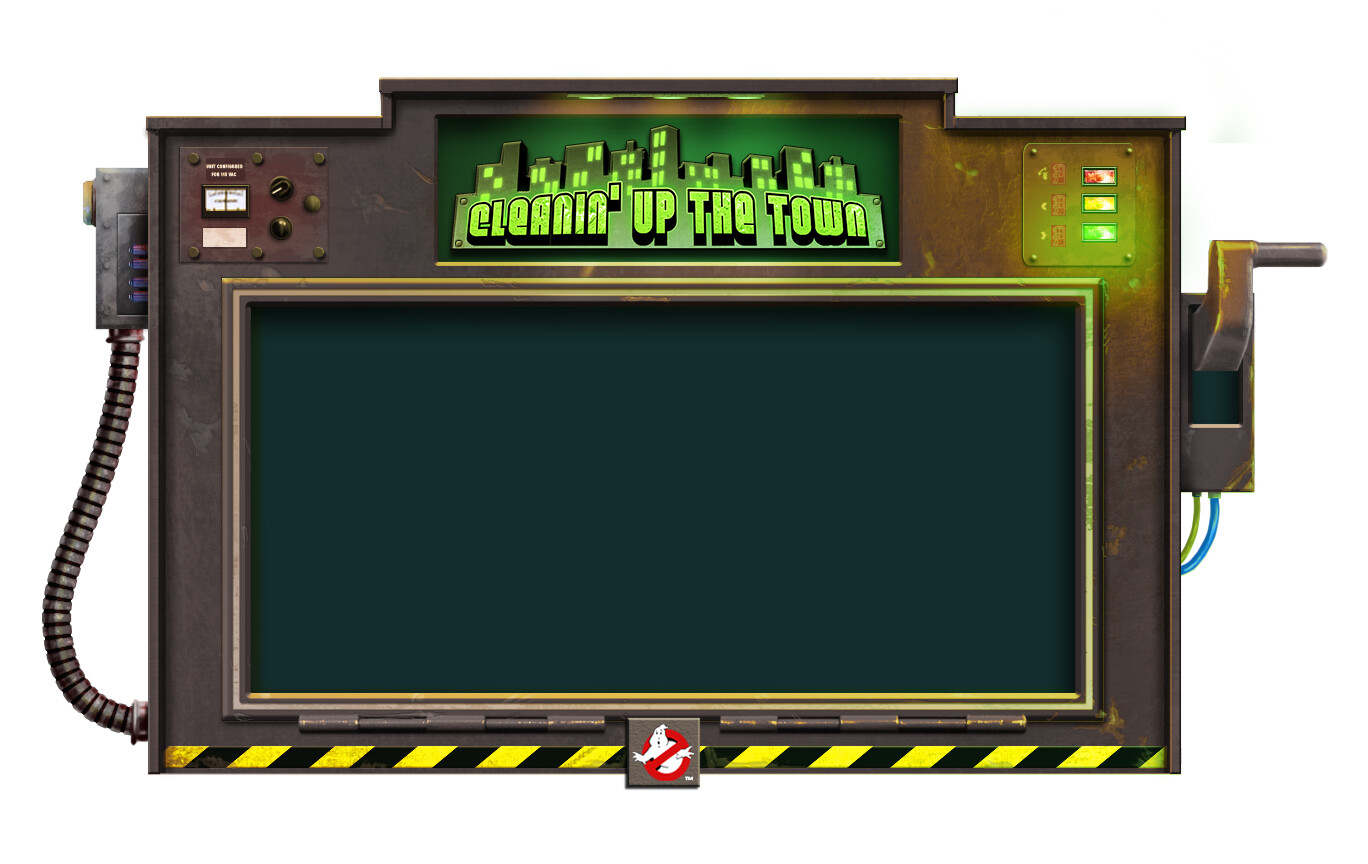 Ghostbusters Mathbox Screen 1
Built from scratch in Photoshop