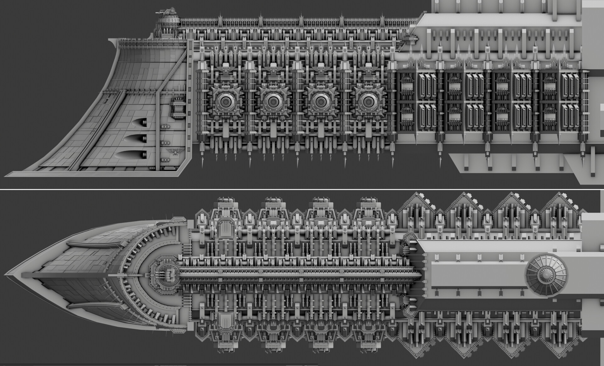 Joazzz - WIP! Dictator-class imperial battlecruiser