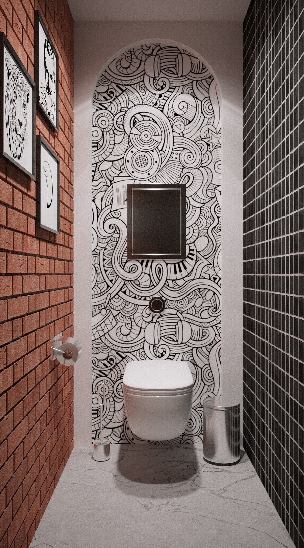 ArtStation - Toilet Room