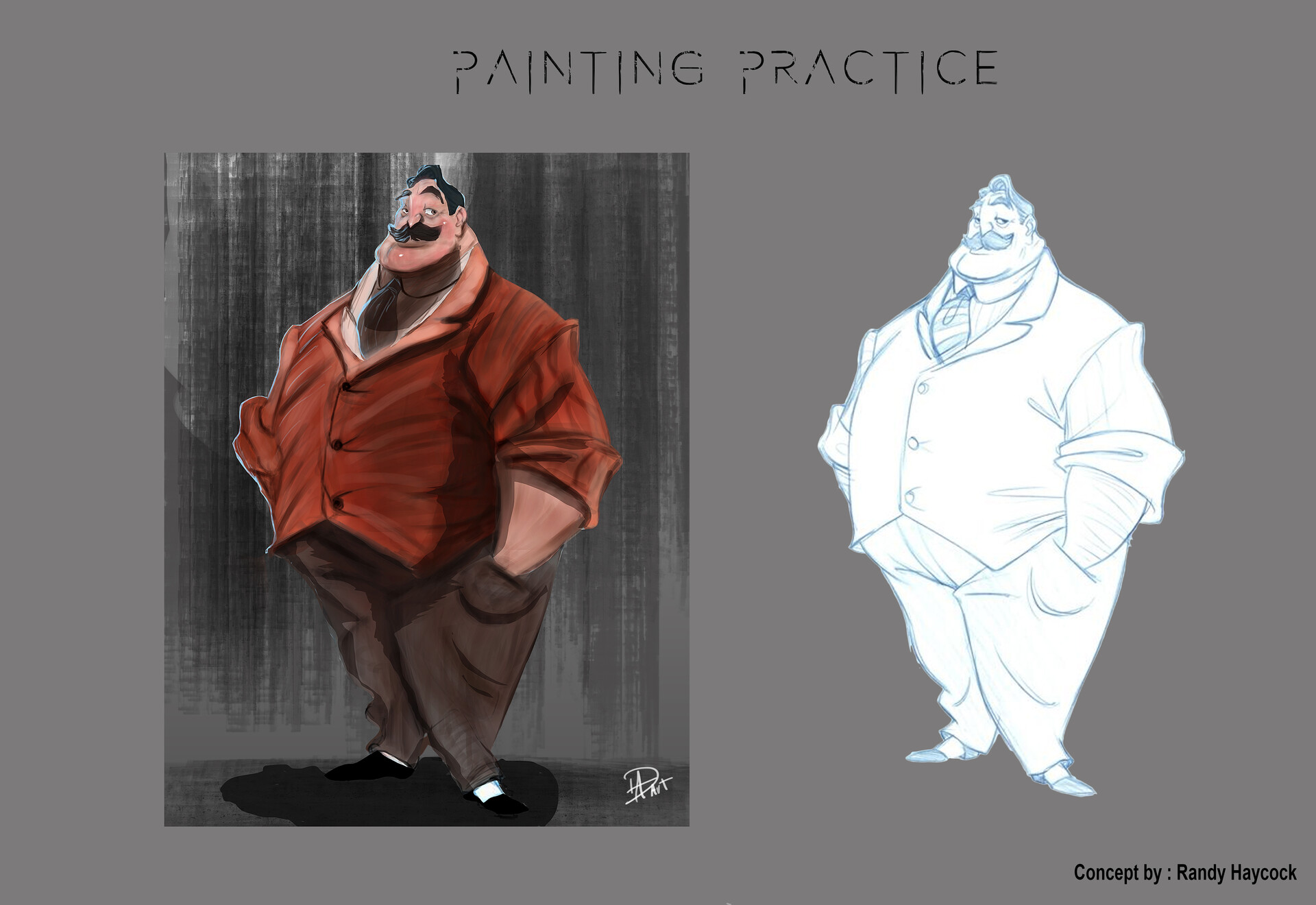 Artstation Digital Painting Practice Adeel Nawaz