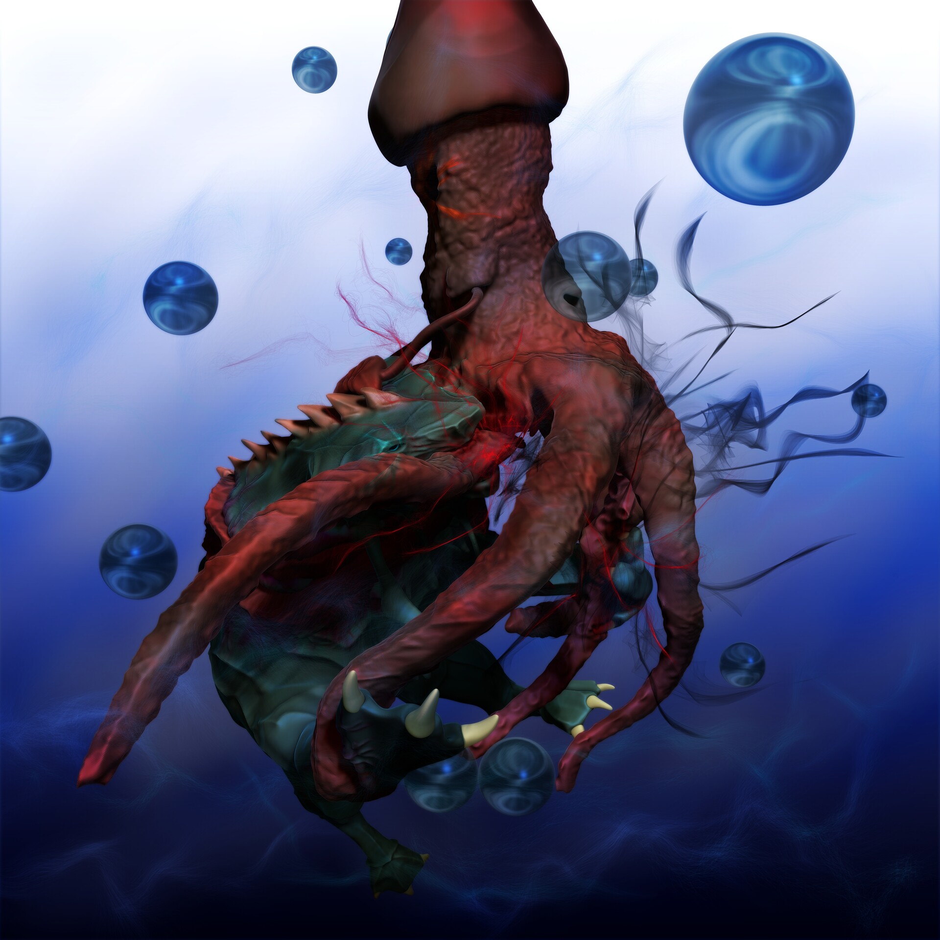 ArtStation The Leviathan VS The Kraken