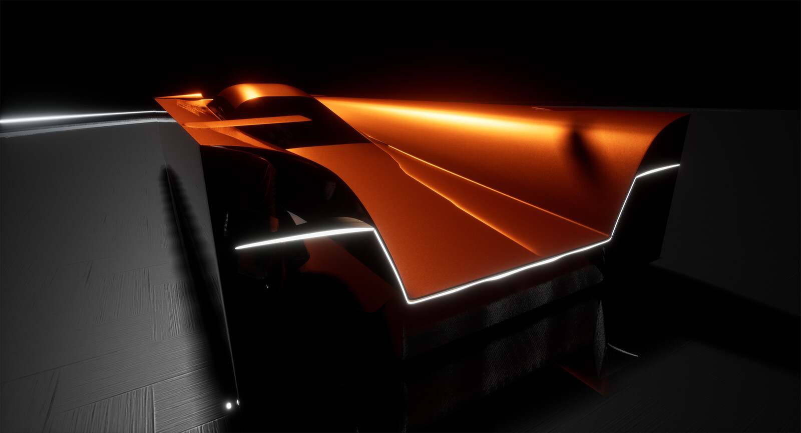 Industrial Punk Electric Car - Modeled in Maya and rendered in Unreal Engine 4.25