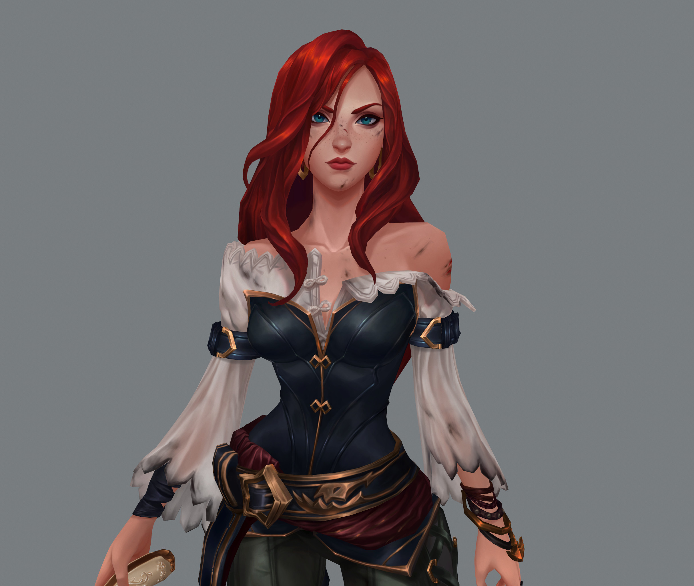 Artstation Miss Fortune Fanart Annie Kwon
