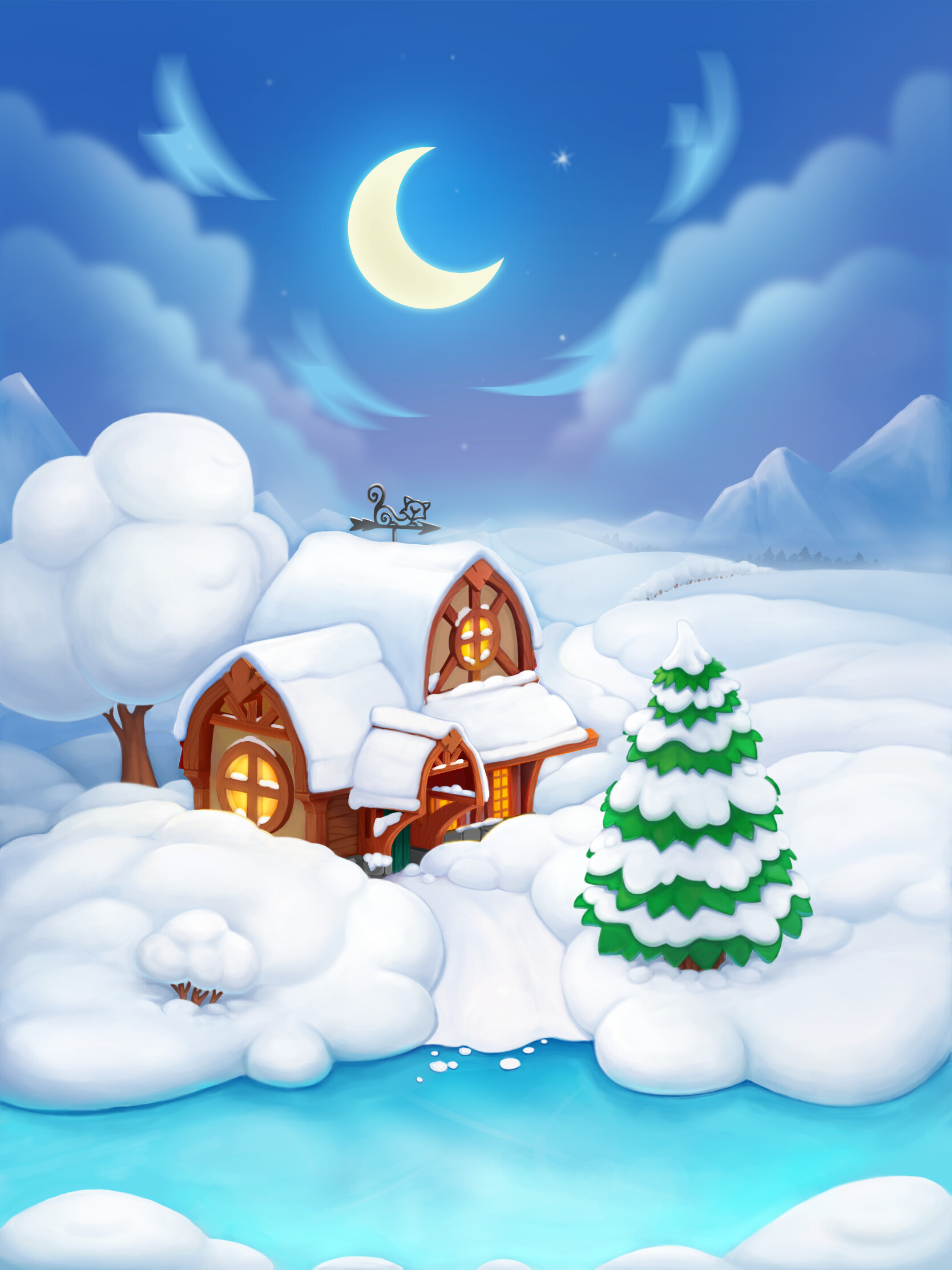 Winter bubble shooter deals