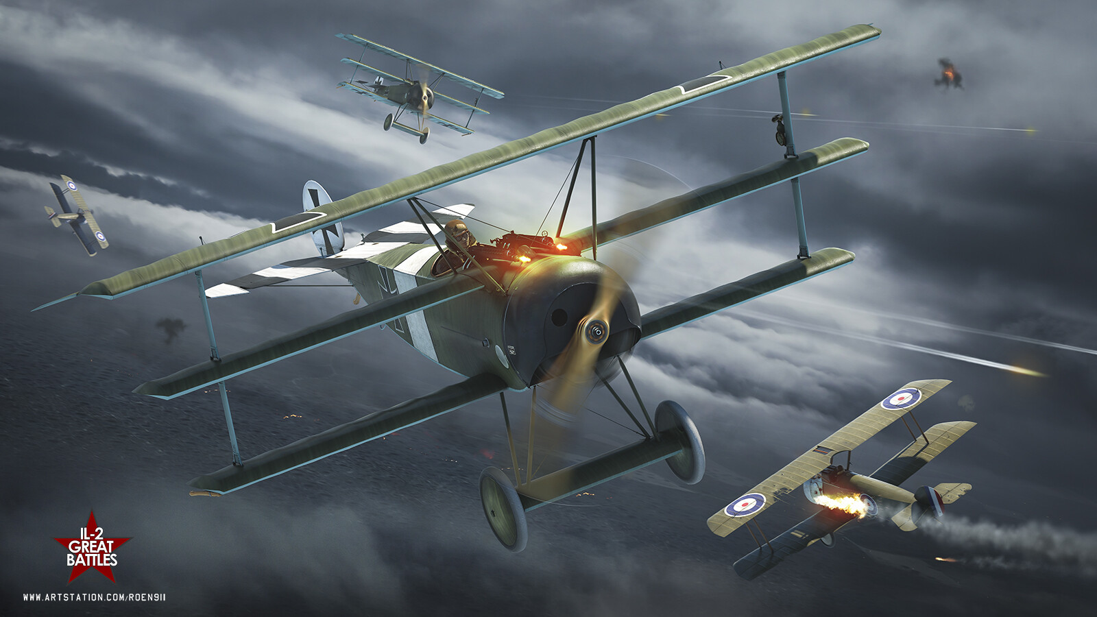 Antonis Roen911 Karidis Il2 Sturmovik Flying Circus Volume Ii